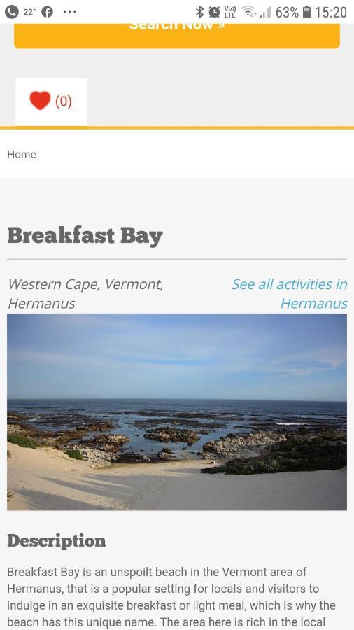 Beaumonte Guesthouse Hermanus Exterior foto